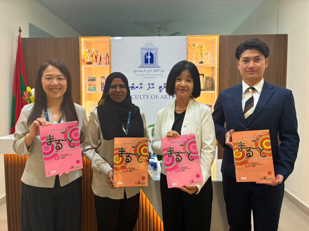 Marugoto Japanese Language Textbook Donation Ceremony