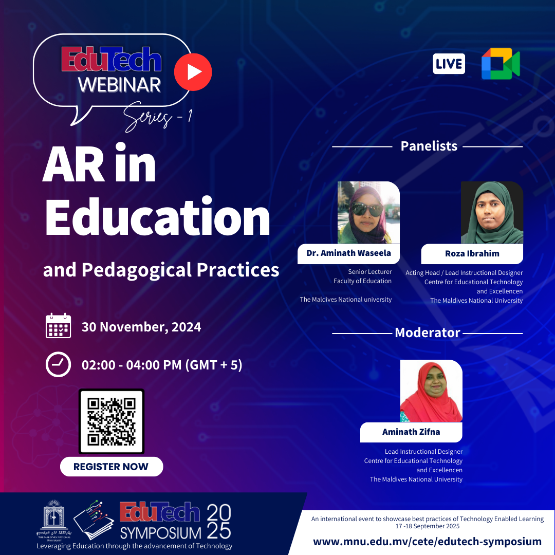 EduTech Webinar Series 1.1