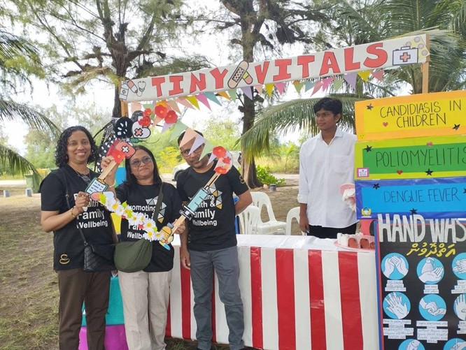 Tiny Vitals Booth